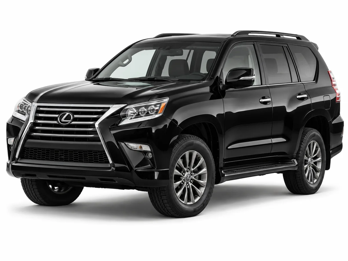 Lexus GX460 Upgraded 2020/2022 Black available for car hire in Abuja