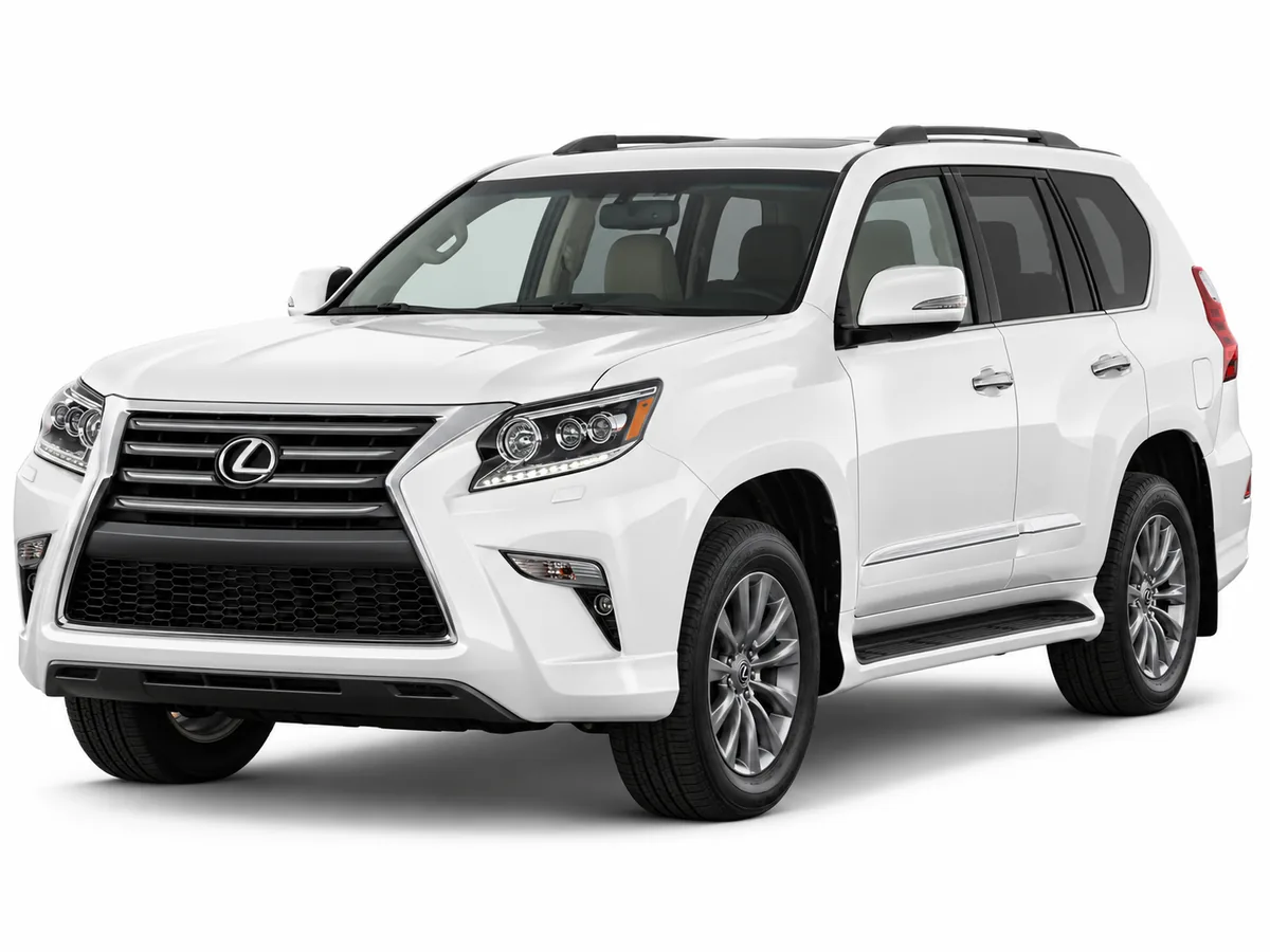 Lexus GX460 Upgraded 2020/2022 White available for car hire in Abuja