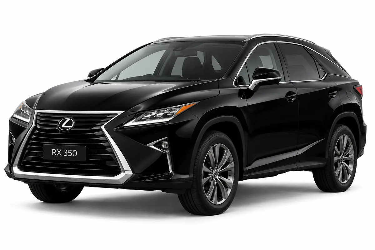 Lexus RX350 2015–2018 Black available for car hire in Abuja