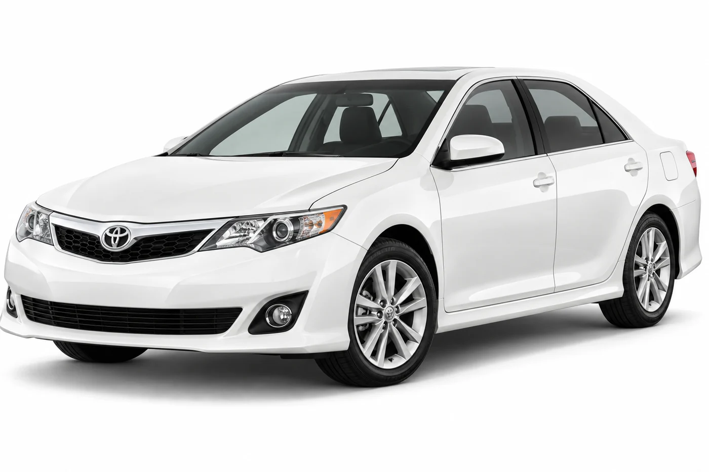 Toyota Camry 2014 White available for car hire in Abuja