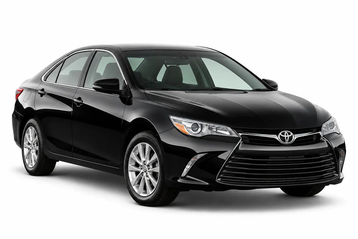 Toyota Camry 2014 Black available for car hire in Abuja
