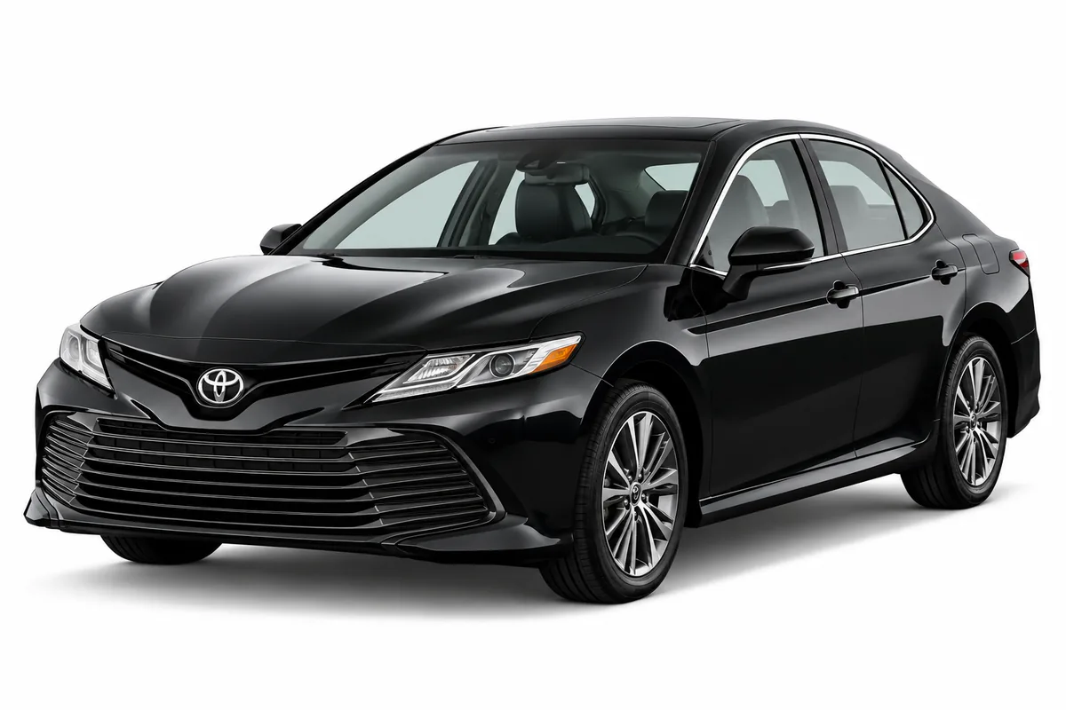 Toyota Camry 2017 Black available for car hire in Abuja