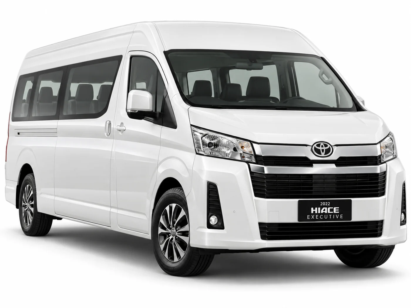 Toyota Hiace Bus Executive 2022 available for car hire in Abuja