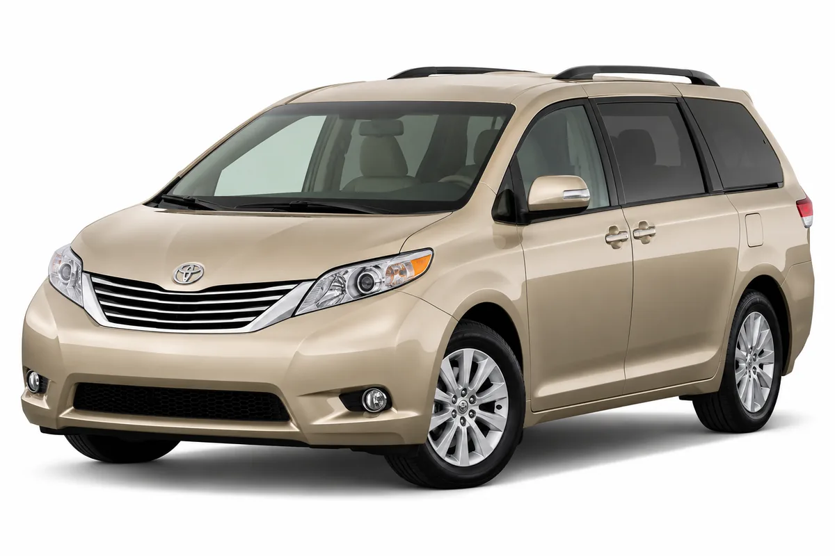 Toyota Sienna 2012 available for car hire in Abuja